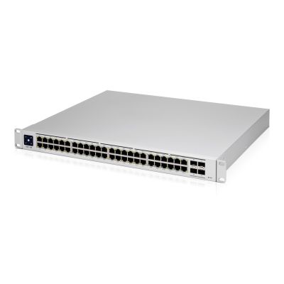 3. Switch Ubiquiti UniFi Pro 48 PoE 52p PoE (PoE+: 40; PoE++: 8;) Managed Gigabit (USW-Pro-48-POE-EU)