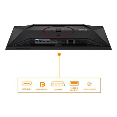 4. MONITOR AOC QD-OLED 27" Q27G4SDR 360Hz