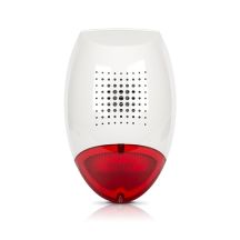 Satel SP-500 R Wired Outdoor Siren Red, White