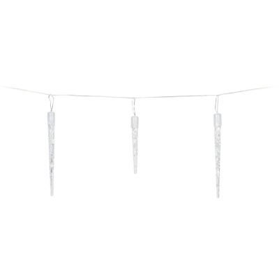 14. LAMPS LIGHT CURTAIN ICICULARS OUTDOOR 72 LED WARM WHITE TIMER