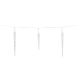 14. LAMPS LIGHT CURTAIN ICICULARS OUTDOOR 72 LED WARM WHITE TIMER