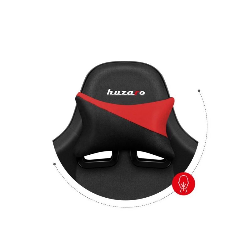 21. Huzaro Force 6.2 Red Mesh Gaming Chair