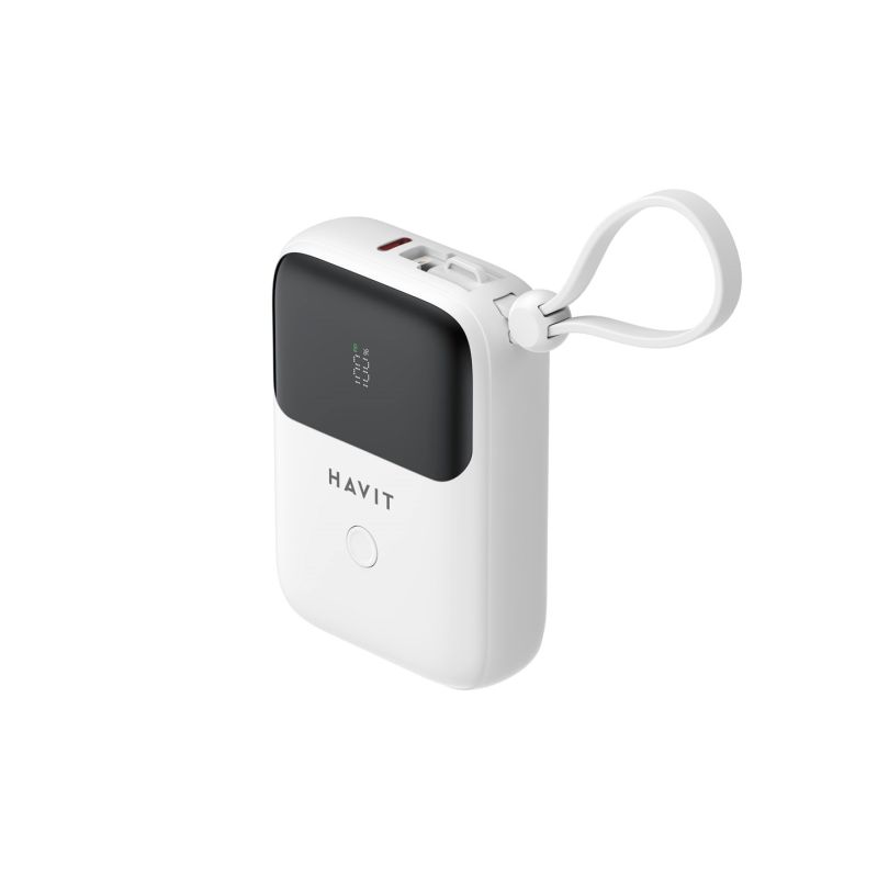 5. Havit PB5215 Powerbank 10000mAh (white)