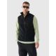 Men's sherpa vest with stand-up collar 4F 4FRAW24TVESM172-20S