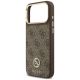 6. Guess 4G Strass Logo MagSafe Case for iPhone 18 Pro Max / 17 Pro Max – Brown