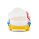 5. CROCS X LEGO 4LW SYSTEM CLOG WHITE 211874-100
