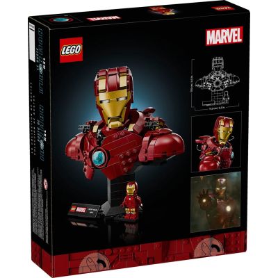 2. LEGO Marvel 76327 Iron Man MK4 Bust