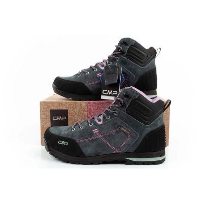 10. CMP Alcor women's trekking shoes leather durable waterproof ankle boots gray
