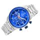 3. Men's Watch Giewont Chronograph Sapphire Silver Blue GW9140-B3