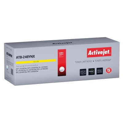 Activejet ATB-248YNX Toner (replaces BrotherTN248XLY; Supreme; 2300 pages; yellow)