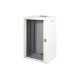 Digitus Unique 19" 20U wall-mounted network cabinet 600x450, glass door, gray, undivided, assembled, 100kg