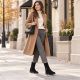 7. Women’s Lined Suede Ankle Boots, Black Officer Boots Potocki SH96312