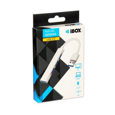 3. I-BOX 4-PORT HUB USB3.0 + USB 2.0, SLIM
