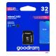 3. GoodRam M1AA-0320R12 memory card (32GB; Class 10; + adapter)
