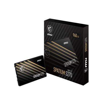 6. MSI SPATIUM S270 SATA 2.5” 960GB SSD