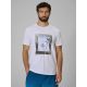 Men's regular printed T-shirt 4F 4FWSS26TTSHM3034-10S