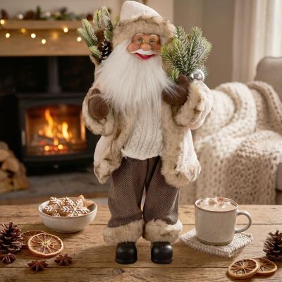 8. 60 CM MICA DECORATIVE SANTA