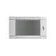 2. Lanberg WF01-6606-10S single-section cabinet (6U; 368mm / 600mm / 600 mm; wall-mounted; Glass; 19''; gray)