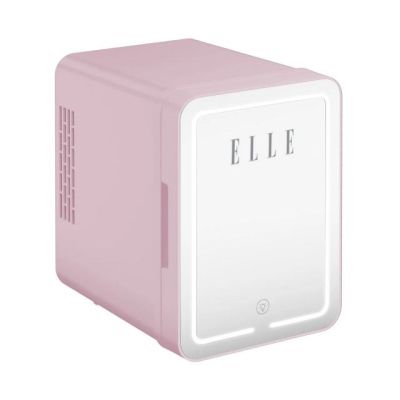 Mini fridge with LED makeup mirror ELLE 4L purple