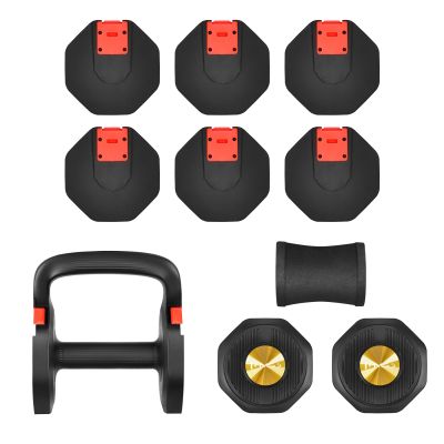 10. HL05 3in1 ADJUSTABLE DUMBBELL WITH SUPPORT FOR PUSH-UPS AND KETTLEBELL HMS