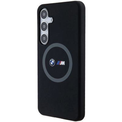 2. BMW M Silicone Printed Ring MagSafe case for Samsung Galaxy S24+ - black