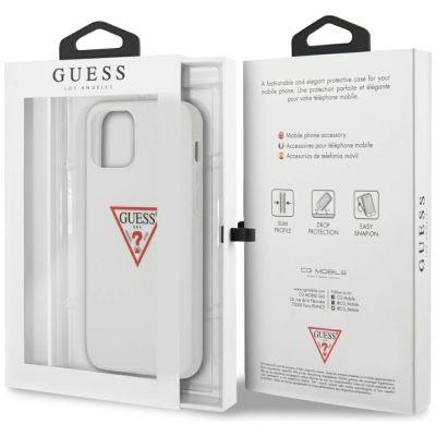 8. Guess GUHCP12MPCUCTLWH iPhone 12/12 Pro 6.1" white/white hardcase Triangle Collection