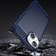 3. Carbon Case iPhone 14 case flexible gel back cover blue
