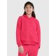 2. Girls' sweatshirt with a zipper and a hood 4F 4FJWSS25TSWSF1706-55S