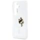6. Karl Lagerfeld IML Peekaboo Choupette MagSafe Case for Samsung Galaxy S26 - Transparent