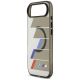 6. BMW M IML Metal Buttons Tricolor Lines MagSafe Case for iPhone Air - Gray