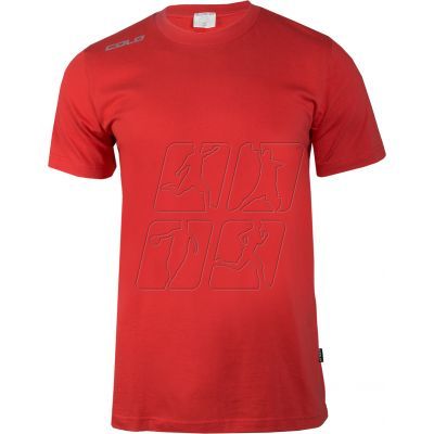 2. Colo Native Men volleyball T-shirt red (100% cotton)