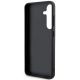 6. DKNY Leather Mono Stripe & Metal Logo case for Samsung Galaxy S24+ - black