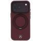 3. Mercedes Leather with Ring Stand MagSafe Case for iPhone 18 Pro / 17 Pro – Burgundy