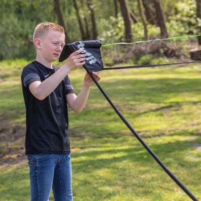 23. VIRTUFIT 2-IN-1 PORTABLE BADMINTON AND TENNIS SET - INCLUDES CASE AND RACKETS