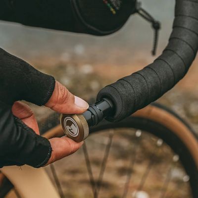 9. Rockbros ROAD TO SKY VK-KC10 6-in-1 Handlebar-Mounted Bicycle Multitool - Brown