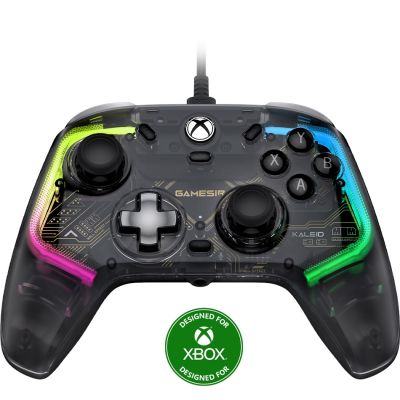 GameSir Kaleid Black, Transparent USB Gamepad Analog/Digital Xbox One, Xbox Series S, Xbox Series X