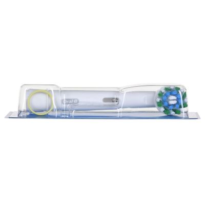 19. Oral-B Vitality Pro Duo Adult Rotating Pulsating Toothbrush Black, Blue, White