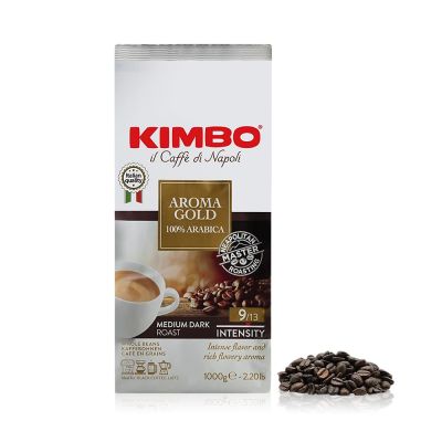 5. Kimbo Aroma Gold Coffee 1 kg, Whole Beans