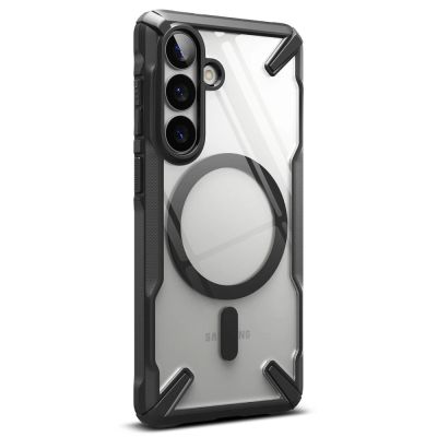 5. Ringke Fusion X Magnetic MagSafe Case for Samsung Galaxy S26 - Clear Black
