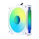 7. Lian Li UNI FAN SL-INF 120 ARGB Reverse Blade PWM Fan - 120mm, White