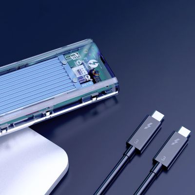 8. Orico TCM2-C3 M.2 NVME to USB-C 10Gb/s Disk Drive - Blue