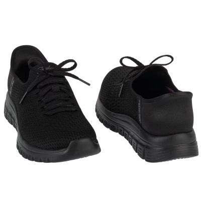 5. Skechers Slip-Ins Graceful First Blush 100736-BBK Black 35.5