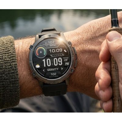 2. Smartwatch Gravity Graphite Strap + Bracelet GT42-3