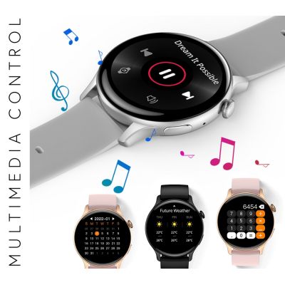 9. RUBICON RNCF10 Black SMARUB237 smartwatch