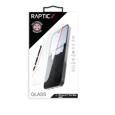 3. Raptic X-Doria Full Glass tempered glass iPhone 14 Pro Max for the entire screen