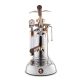 2. La Pavoni Expo 2015 coffee machine manual lever, chrome gold