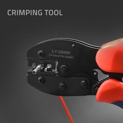 3. QOLTEC SOLAR TOOL KIT COMPATIBLE WITH MC4 CONNECTORS | CRIMPING TOOL + AUTOMATIC INSULATION STRIPPER