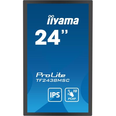 6. iiyama 23.8-inch 10-point PCAP Open Frame touchscreen monitor with IPS panel technology, edge-to-edge glass design, anti-fingerprint coating and metal casing