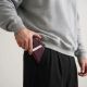 6. Tech-Protect CH01 MagWallet MagSafe Magnetic Wallet for phone - burgundy