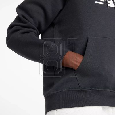 4. New Balance Sport Fleece Logo Hoodie W WT43524BK